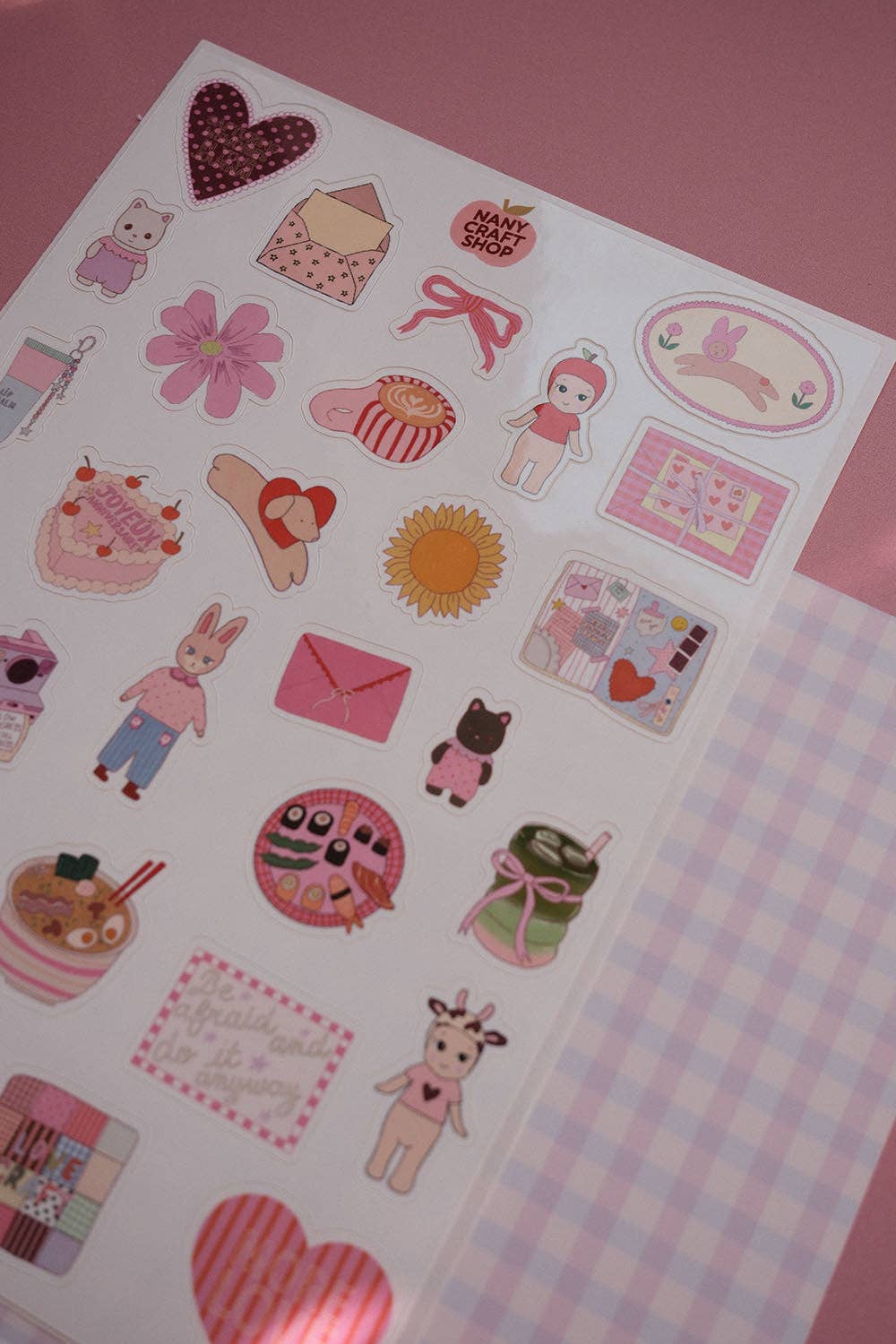 Planche de stickers - Mini favoris