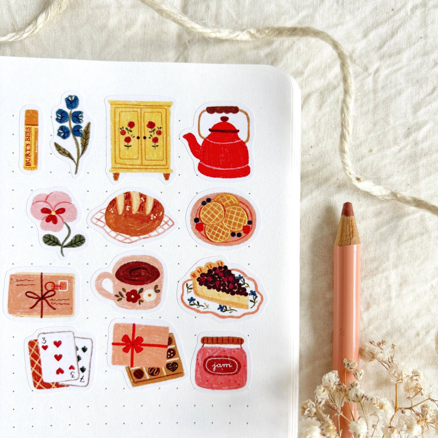 Planche de stickers - Sweet Life