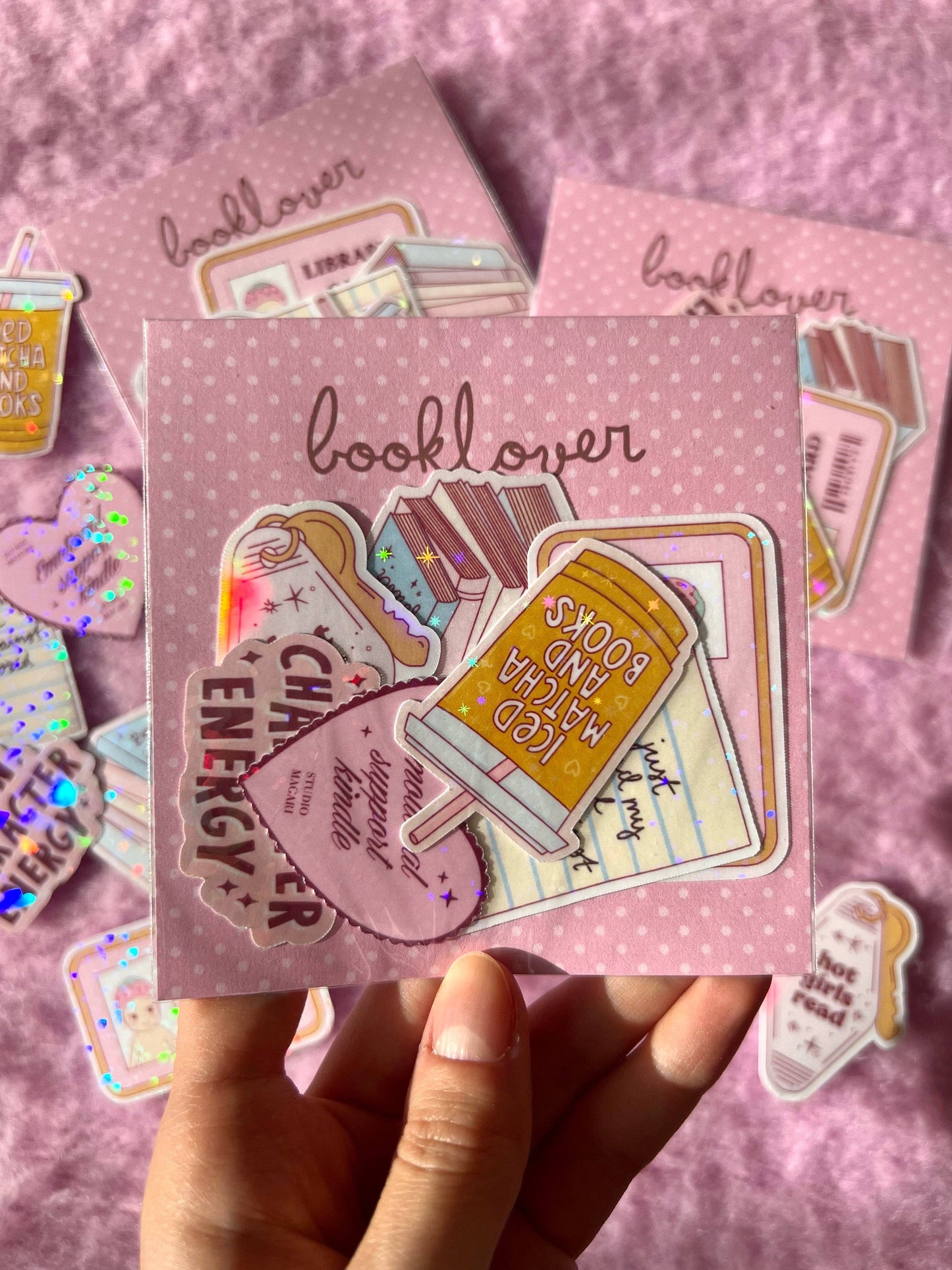 Pack de stickers - Book Lover
