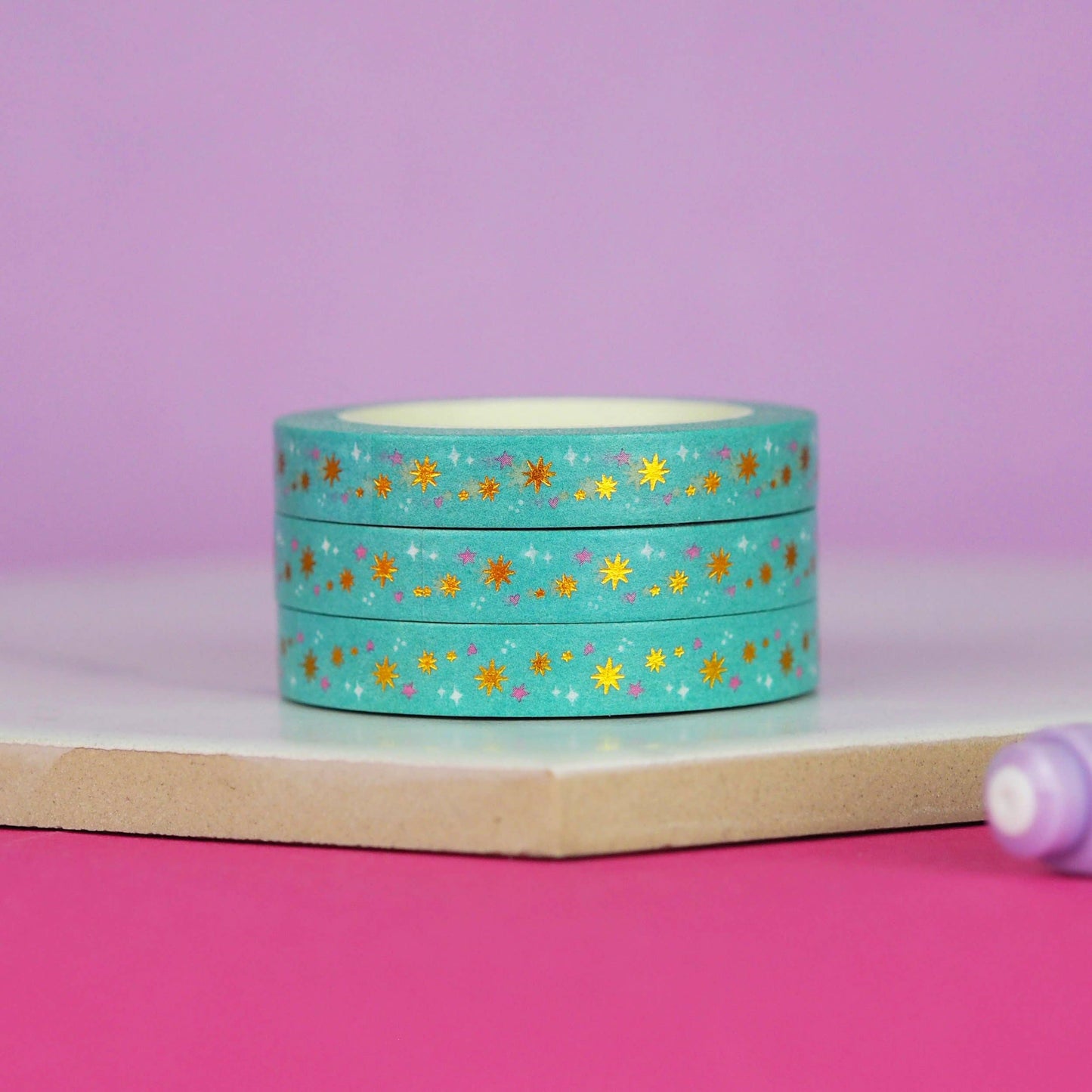 Washi Tape - Mint Stars