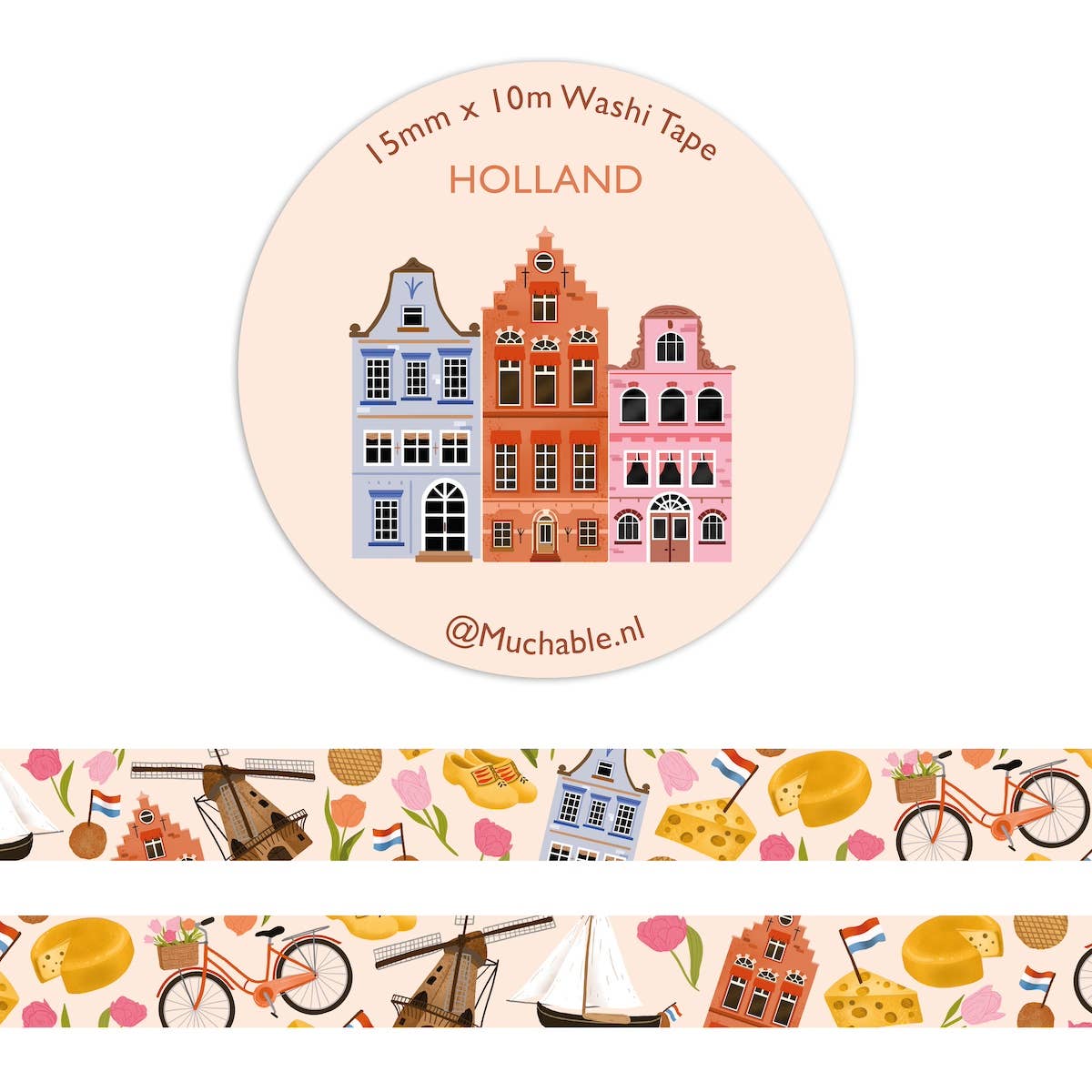 Washi Tape - Hollande