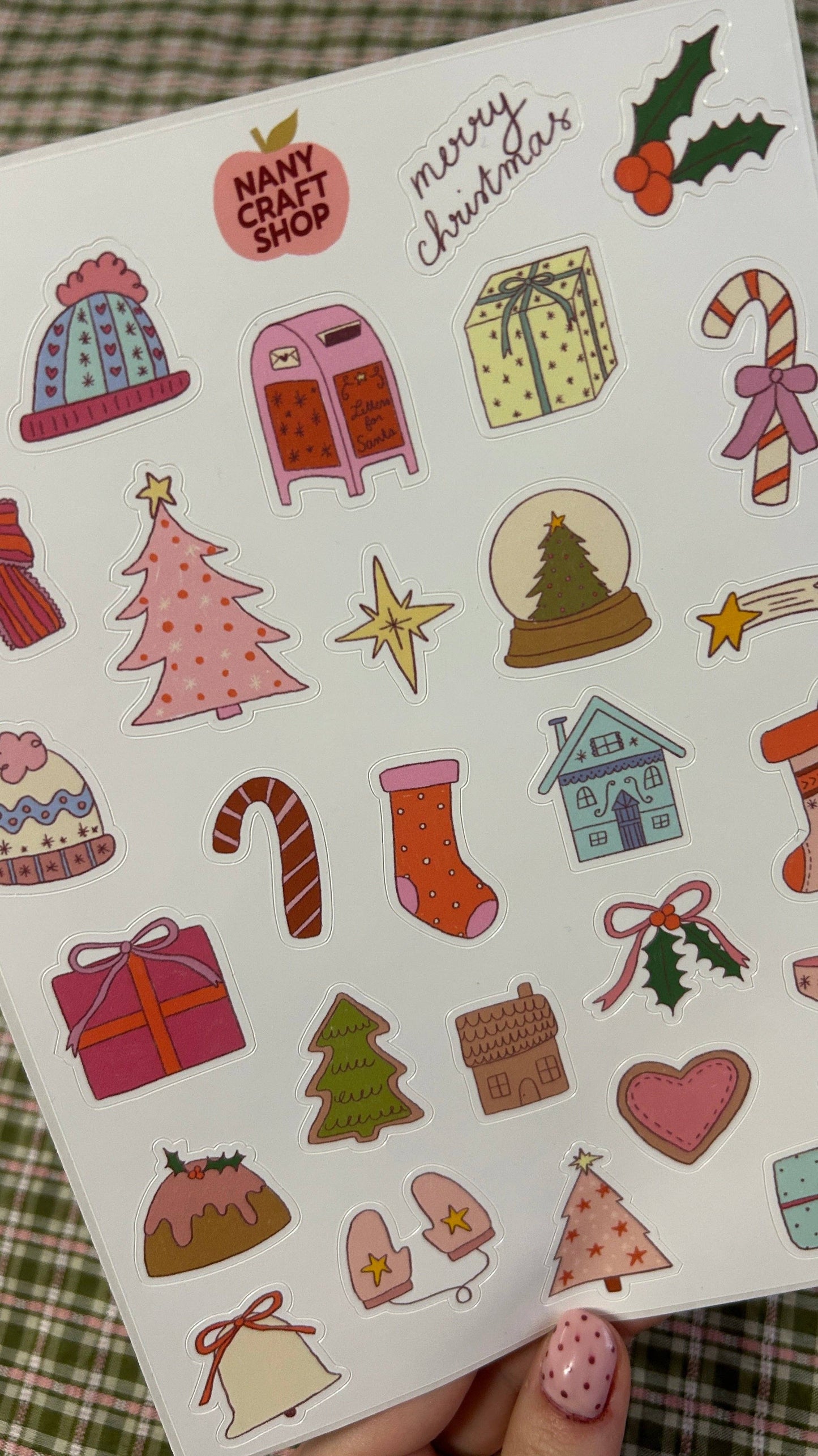 Planche de stickers - Noël 🎄