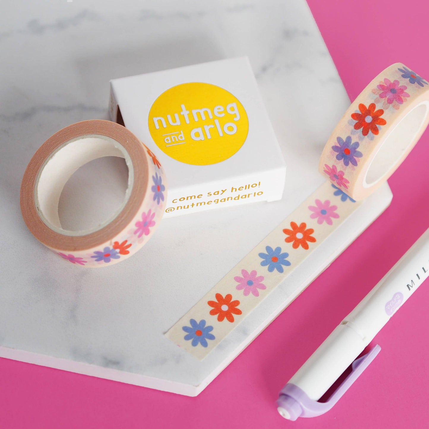 Washi Tape -  Flowers