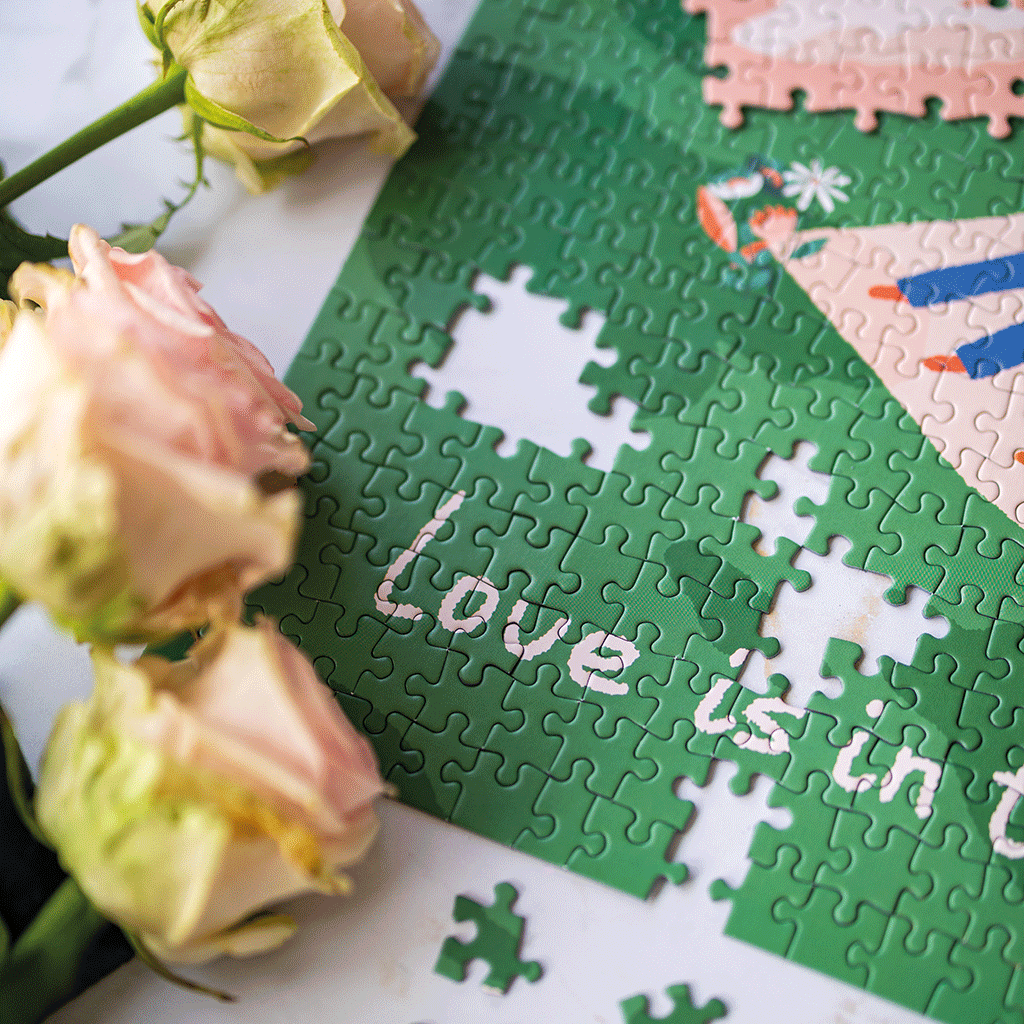 Puzzle 500 pièces - Love is in the air