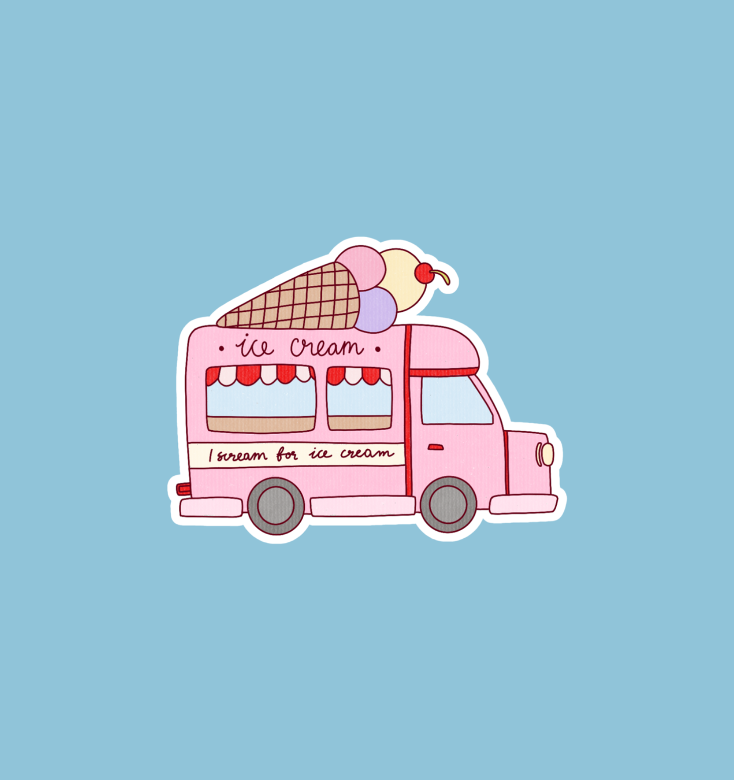 Sticker - Ice Cream Truck