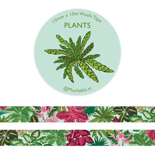 Washi-Tape - Plantes