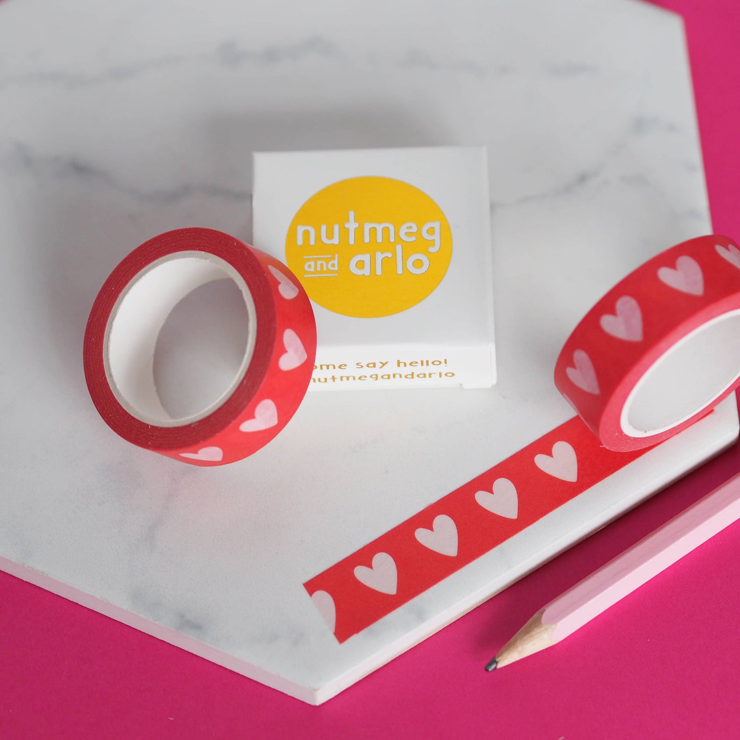 Washi Tape - Cœurs
