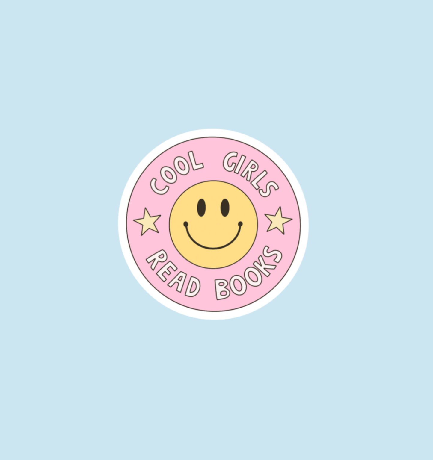 Sticker - Cool Girls Read Books