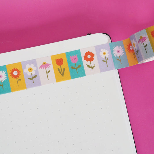 Washi Tape - Blocs de Fleurs