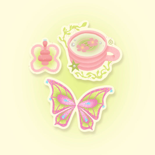 Pack de stickers Winx - Flora