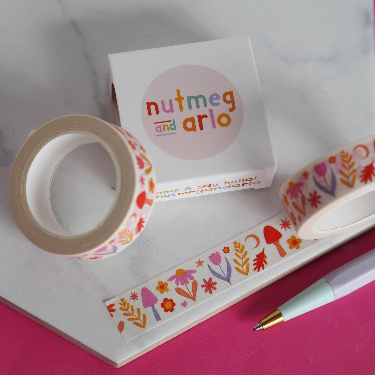 Washi Tape - Fleurs Sauvages