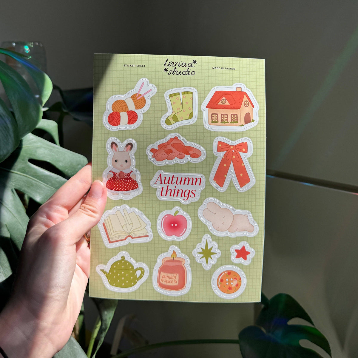 Planche de stickers - Autumn Things