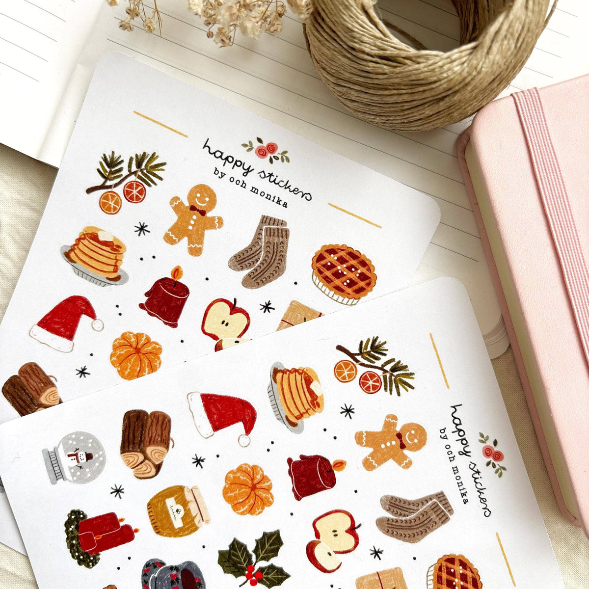 Planche de stickers - Meilleurs vœux