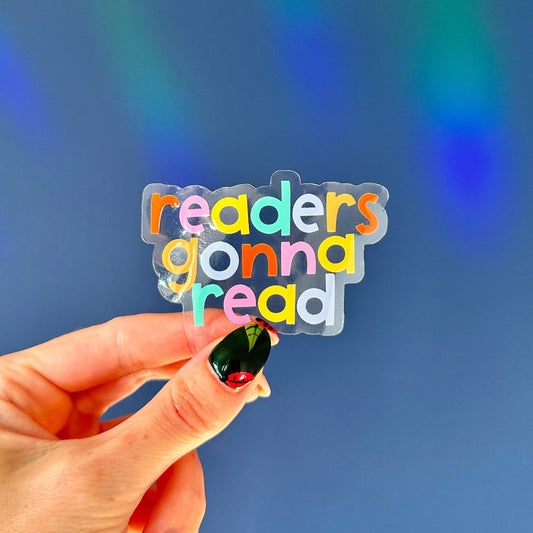 Sticker - Readers Gonna Read