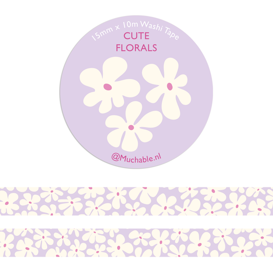 Washi Tape - Cute Florals