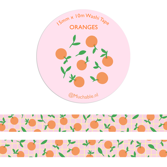 Washi Tape - Oranges
