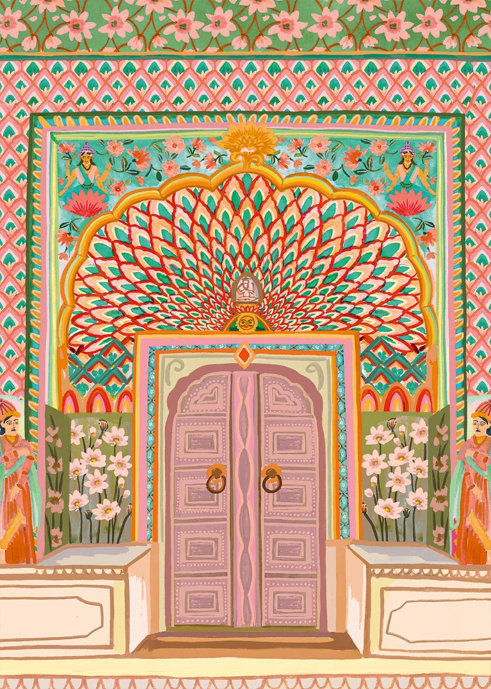 Puzzle 500 pièces - Lotus Gate