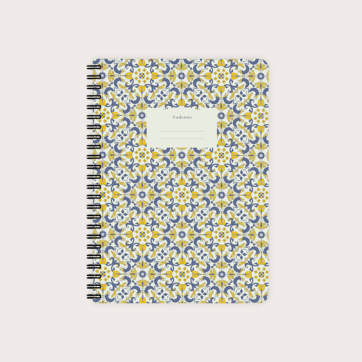 Carnet à spirale ligné  - Azulejos