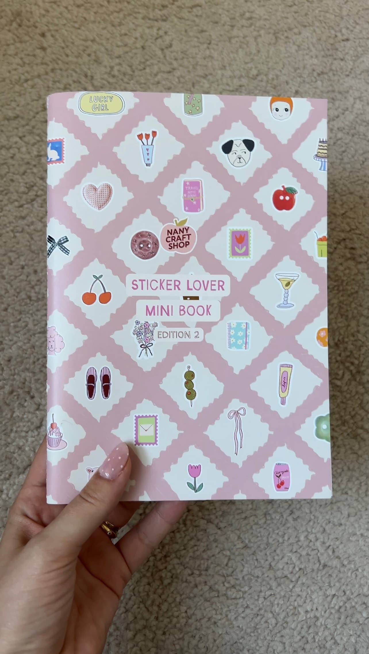 Carnet de stickers - Stickers Lovers
