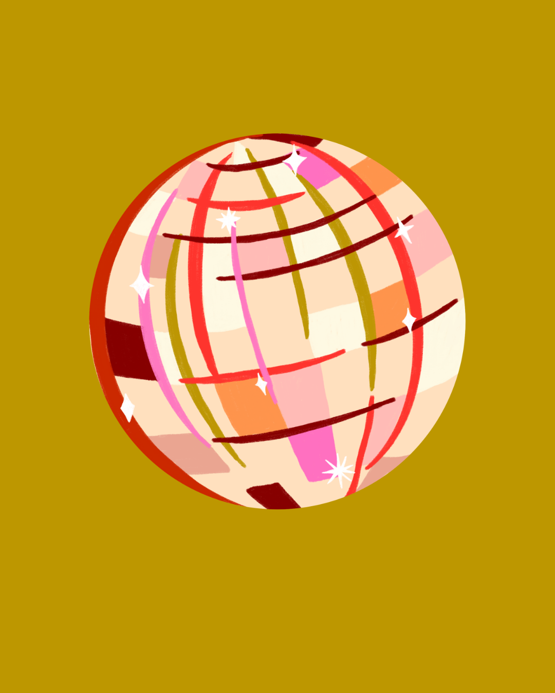 Sticker - Boule Disco