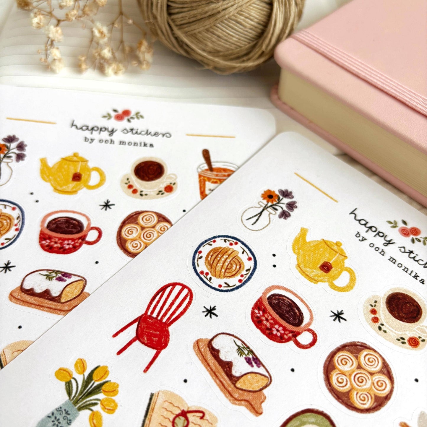 Planche de stickers - Fika