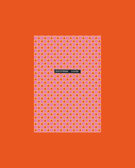 Papier Scrapbooking - Motifs colorés