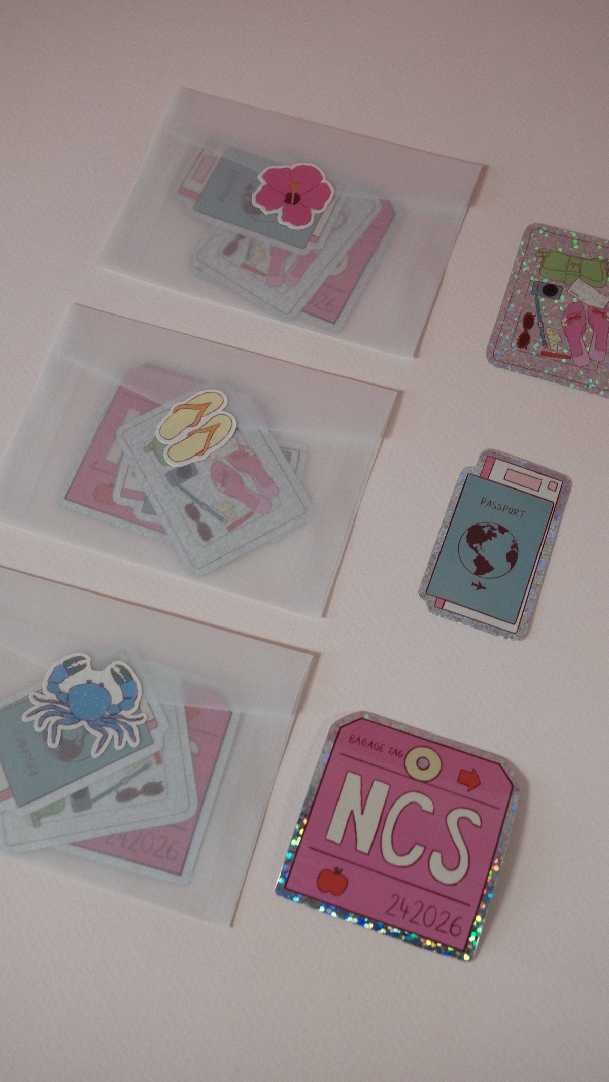 Pack stickers - Juillet
