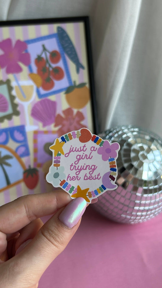 Sticker - Bracelet Girly