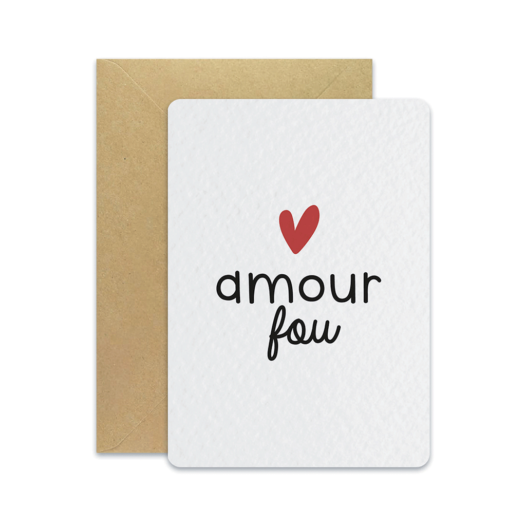 Carte - Amour fou