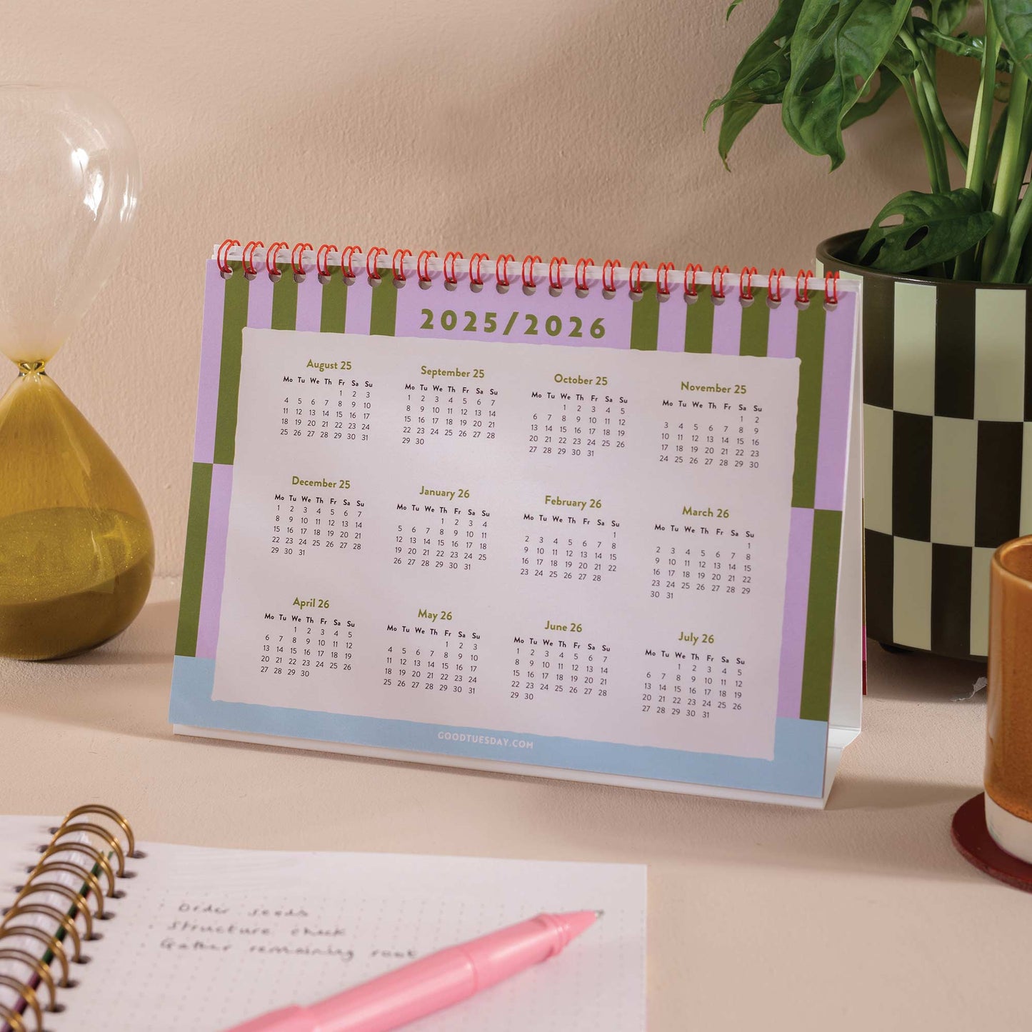 Calendrier de bureau