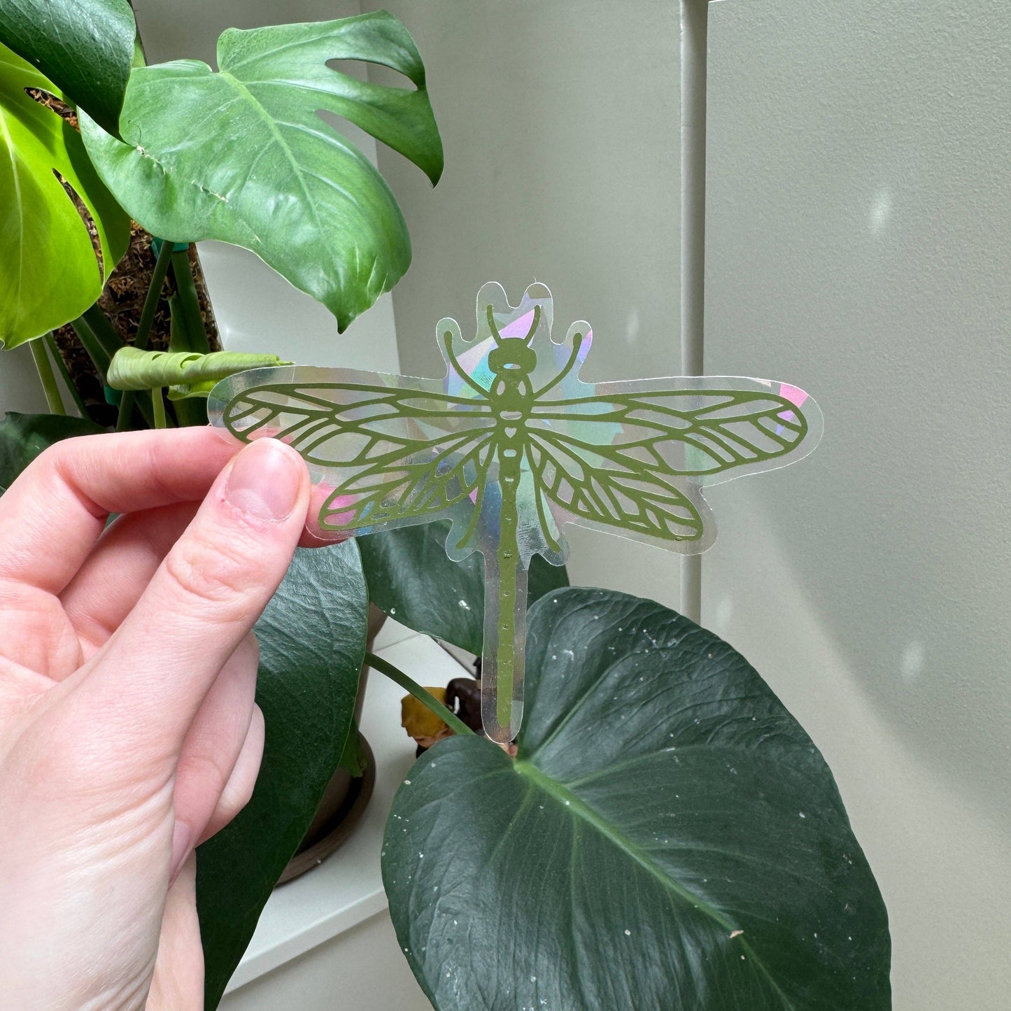 Sticker Sun Catcher - Libellule