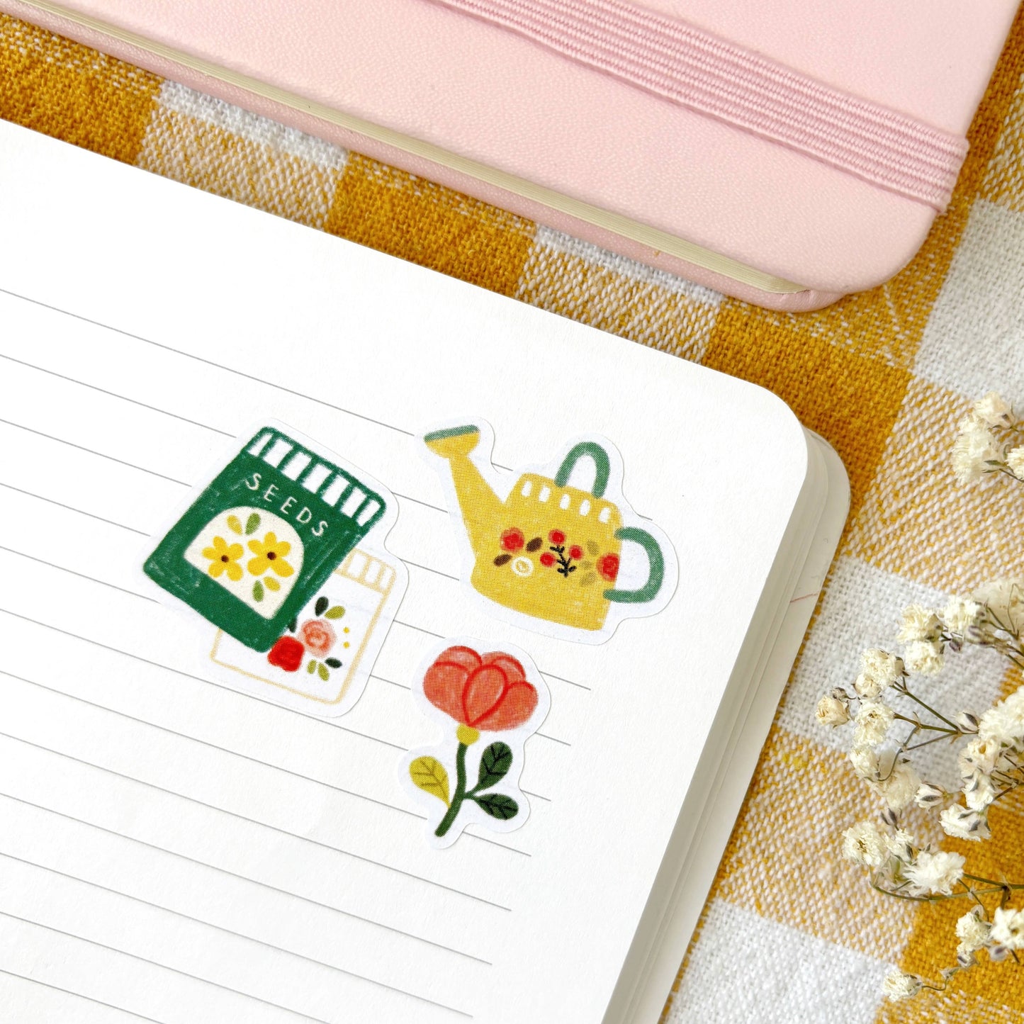 Planche de stickers - Printemps