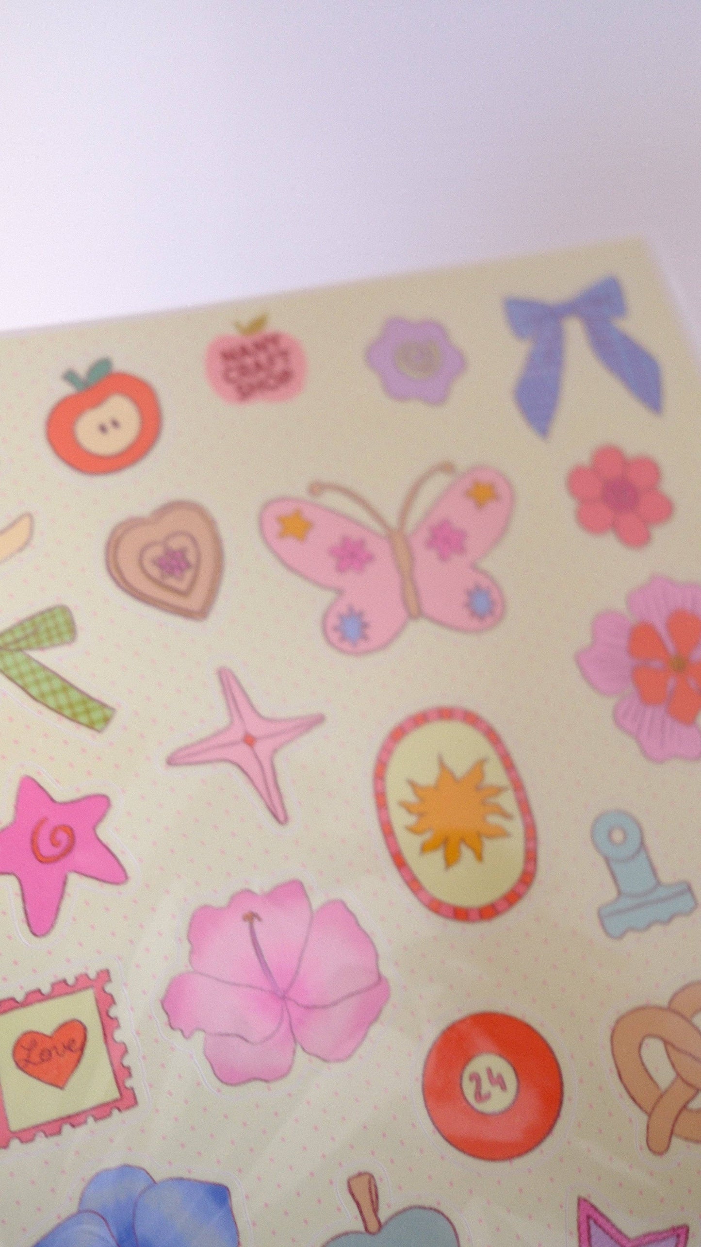 Planche de stickers - Trinket