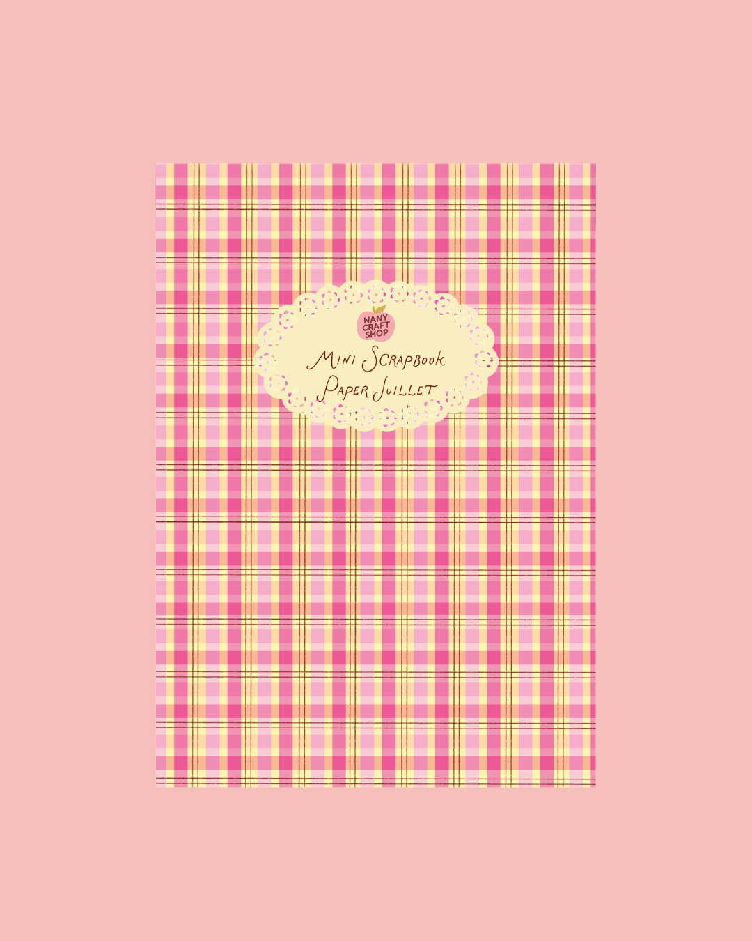 Mini Scrapbook Paper - Juillet