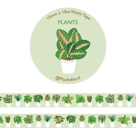 Washi Tape - Plantes