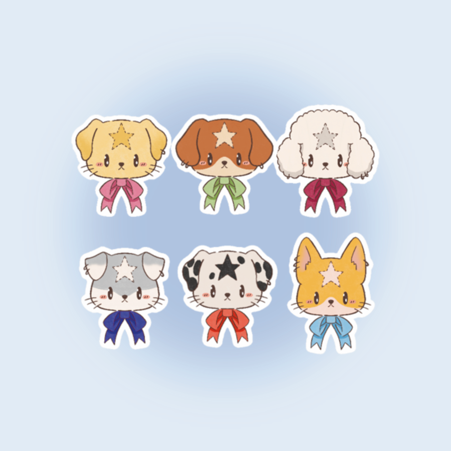 Sticker Mystère - Chiens
