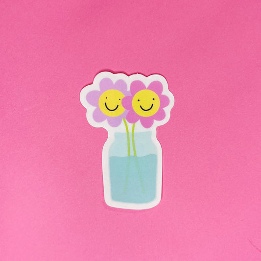 Sticker - Happy Flowers