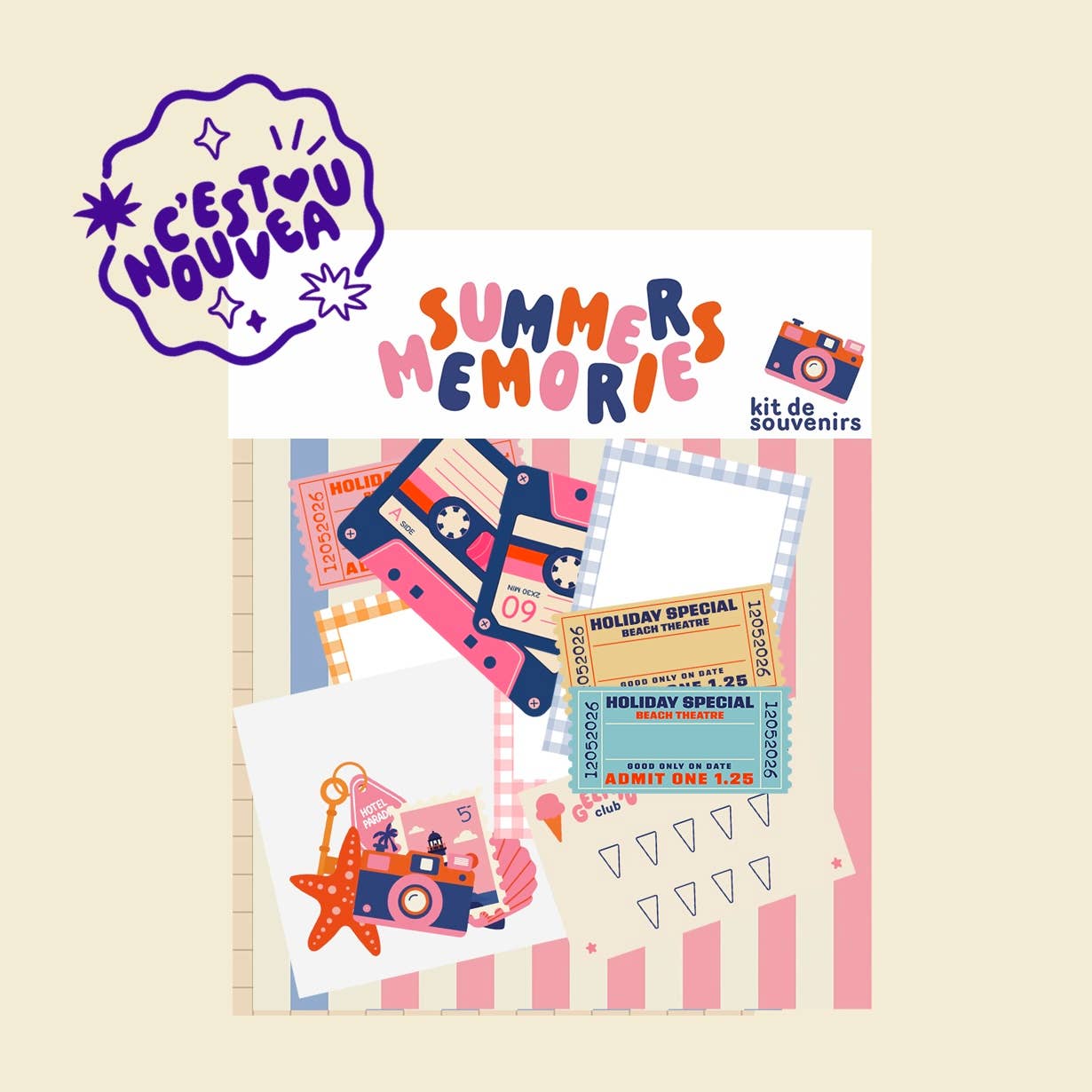 Kit de journaling - Summer Memories