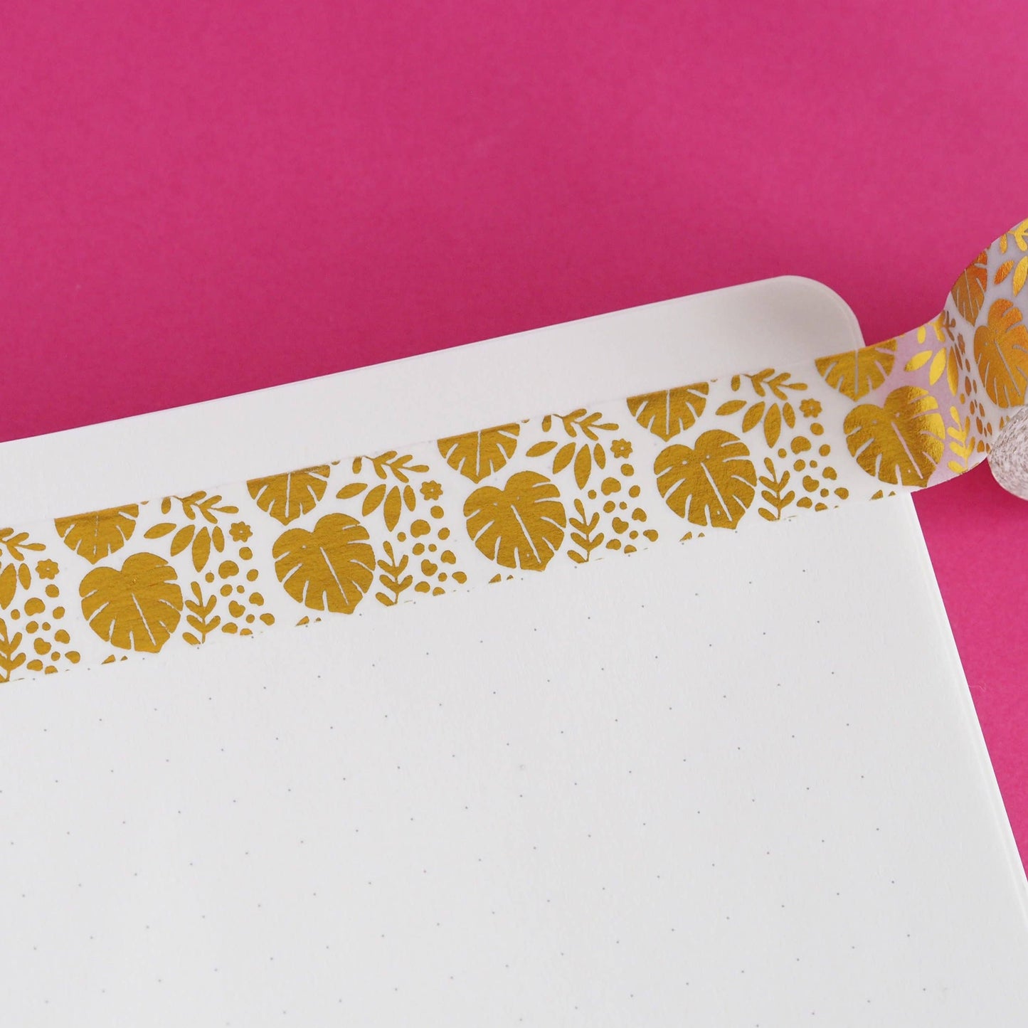 Washi Tape - Monstera Dorée