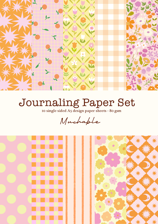 Papier Scrapbooking - Fruité