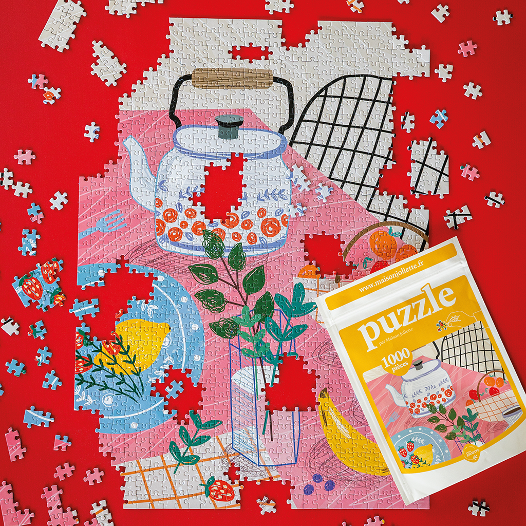 Puzzle 1000 pièces - Délices d'été