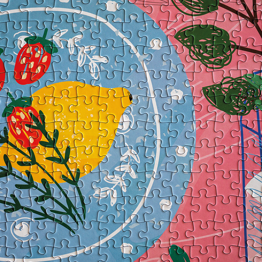 Puzzle 1000 pièces - Délices d'été