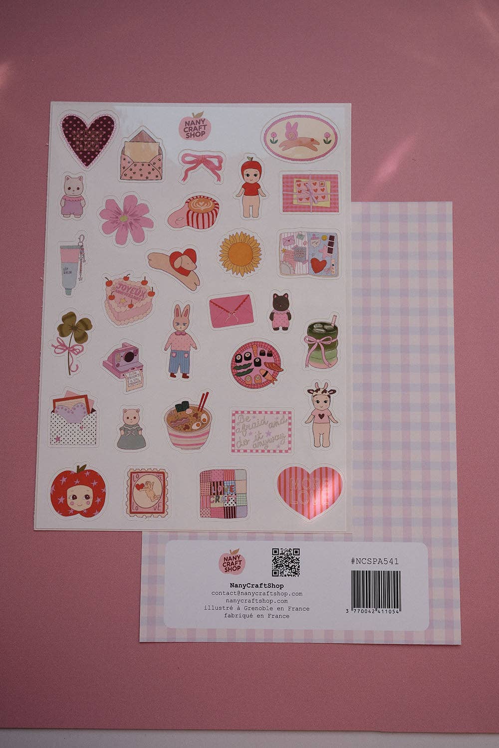 Planche de stickers - Mini favoris