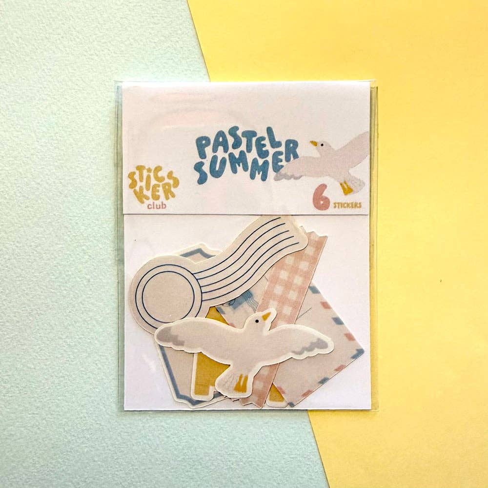 Lot de stickers - Pastel Summer