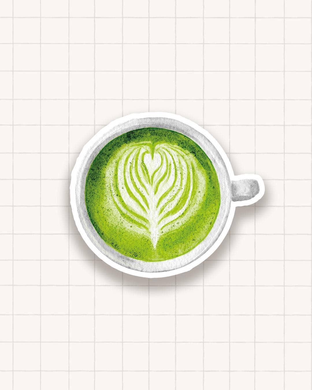 Sticker - Tasse de matcha