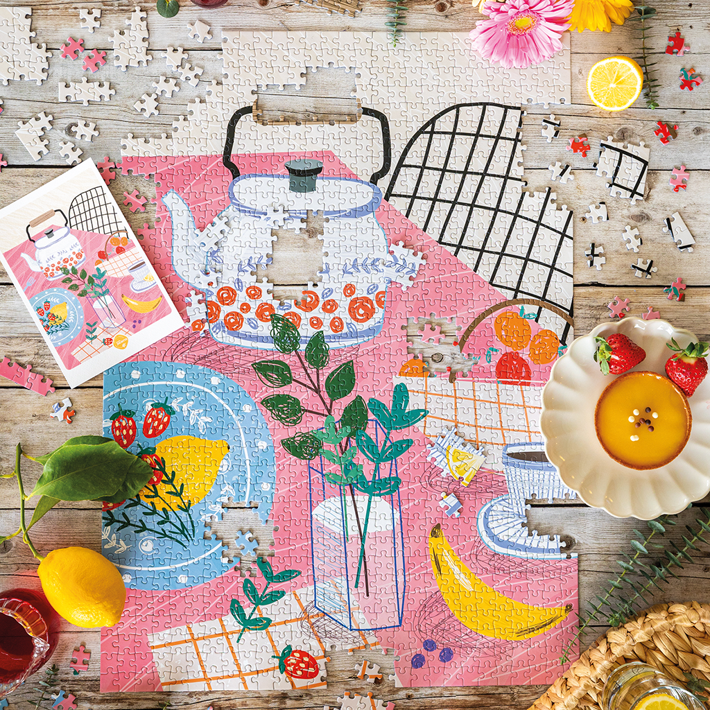 Puzzle 1000 pièces - Délices d'été