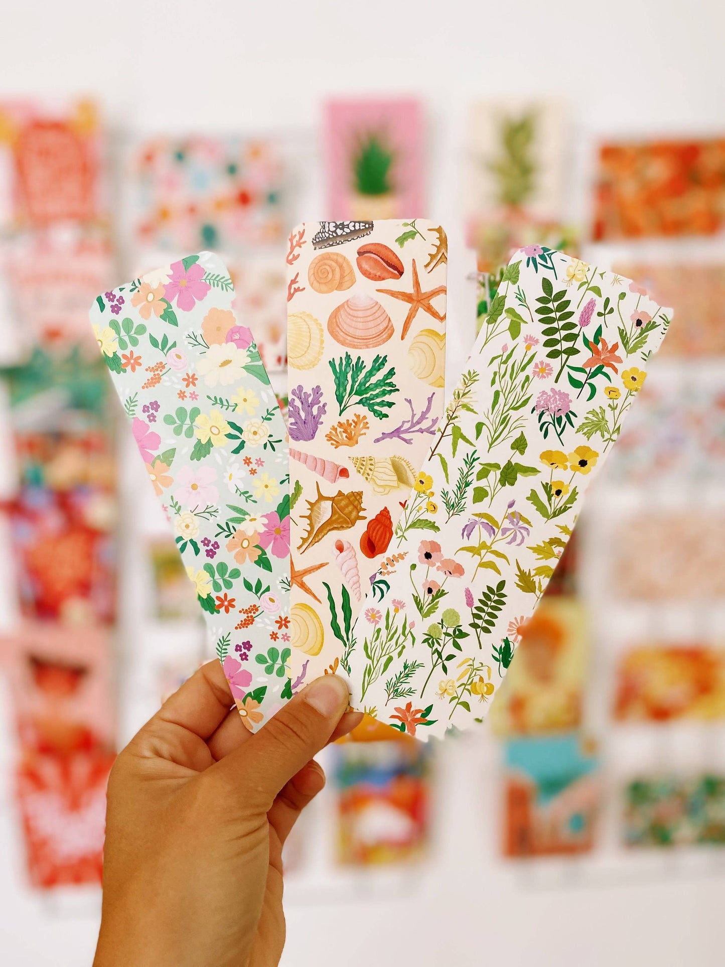 Marque-page - Floral