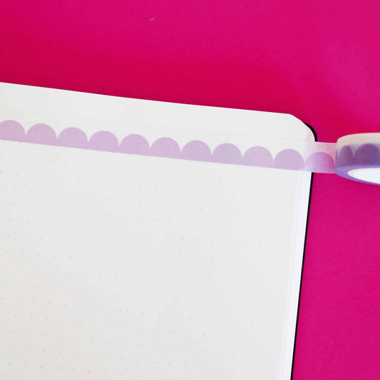 Washi Tape - Vagues Violettes