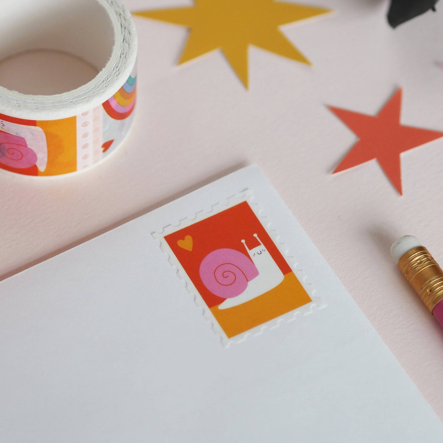 Washi Tape - Tampon Vibrant