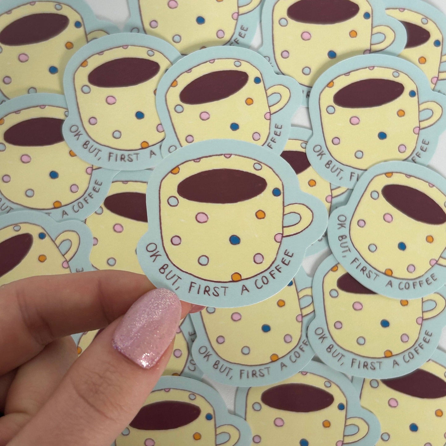 Sticker - Mug de café
